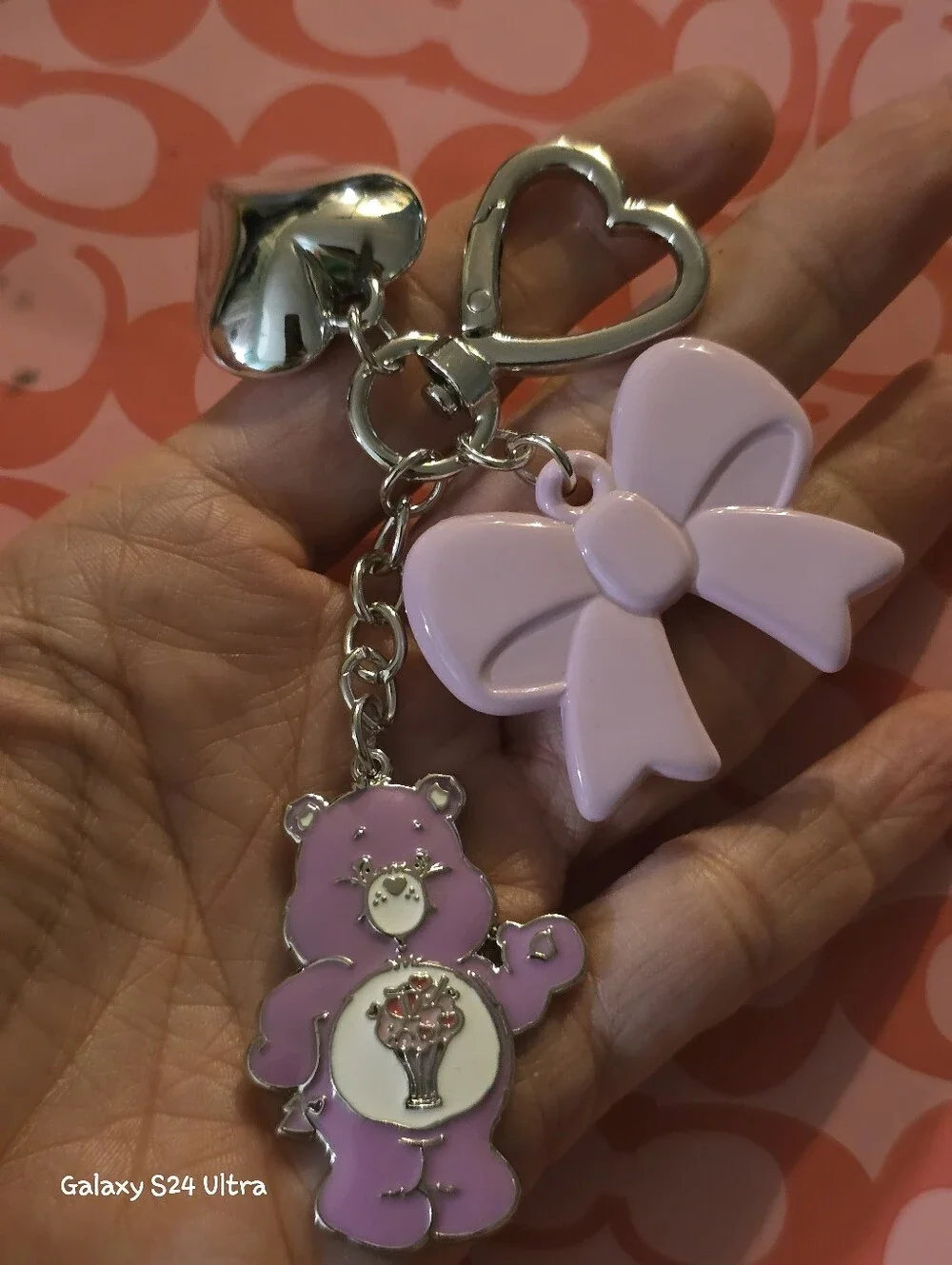 Care Bears Bag Charm/ Keychain NEW